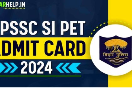 BPSSC SI PET 2023