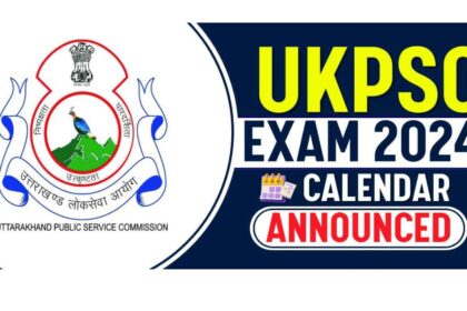 UKPSC Calendar 2024