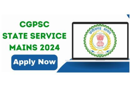 CGPSC State Service Mains 2023